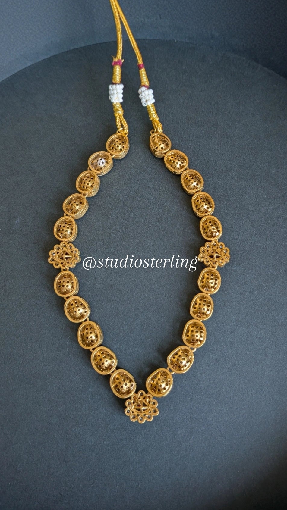 Premium Polki Necklace Set