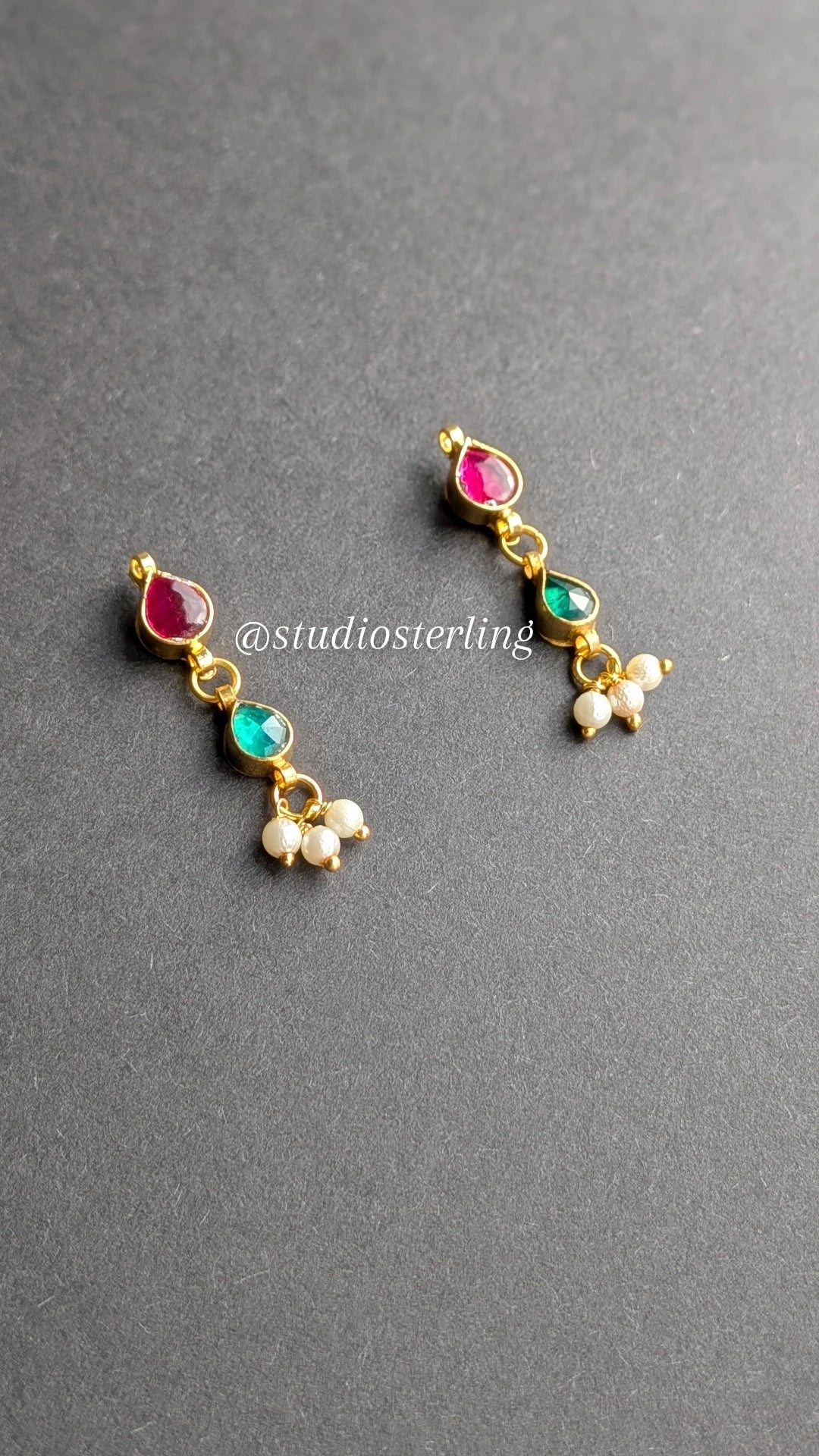 Handmade Kundan Pendant Set
