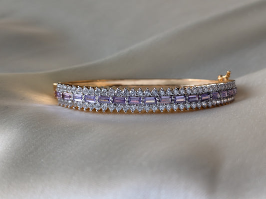 Light Purple Bracelet with AD
