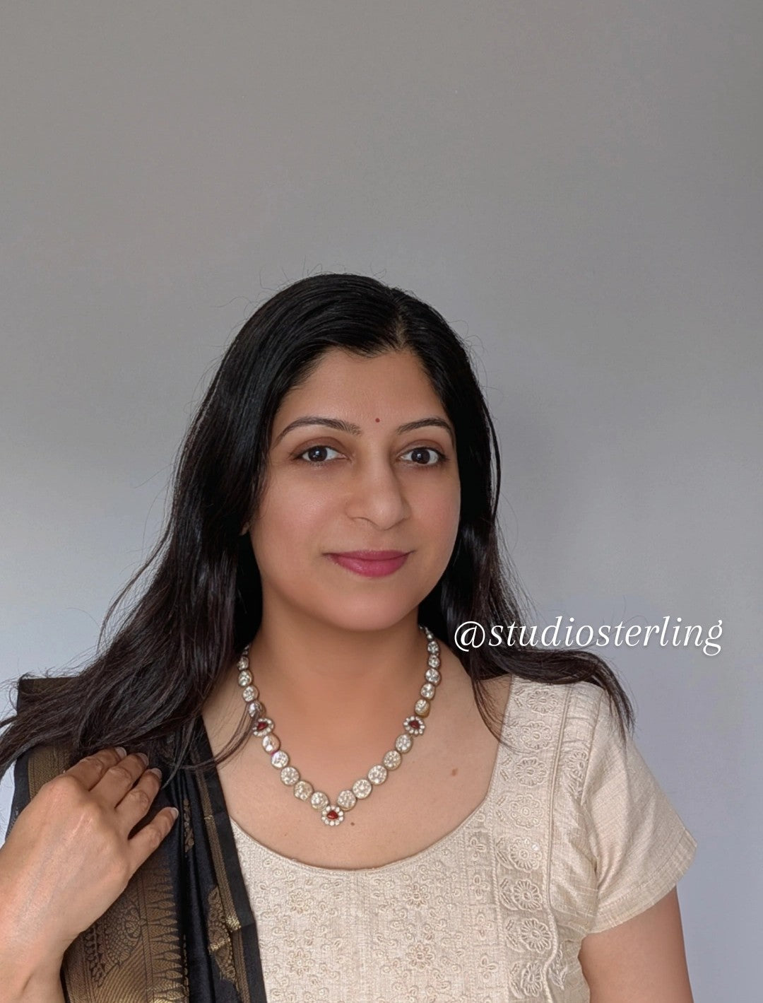 Premium Polki Necklace Set