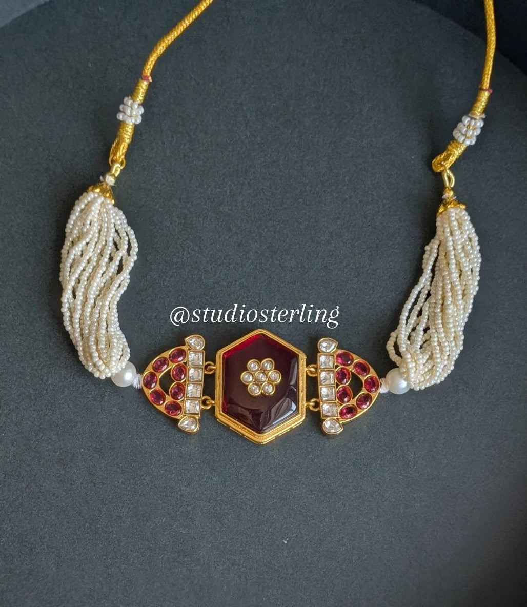 Premium Beaded Choker Set