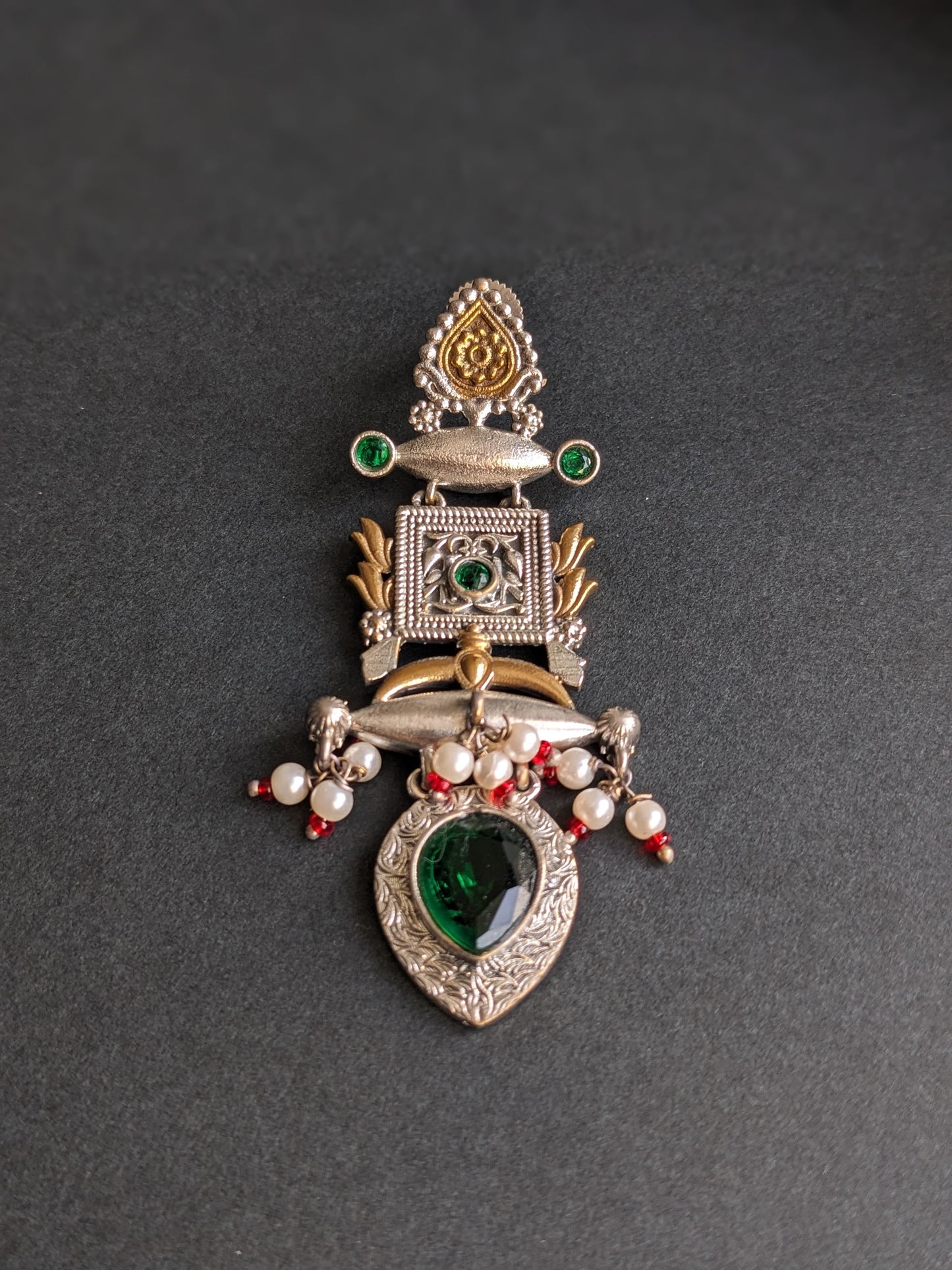 Earrings - Emerald Green