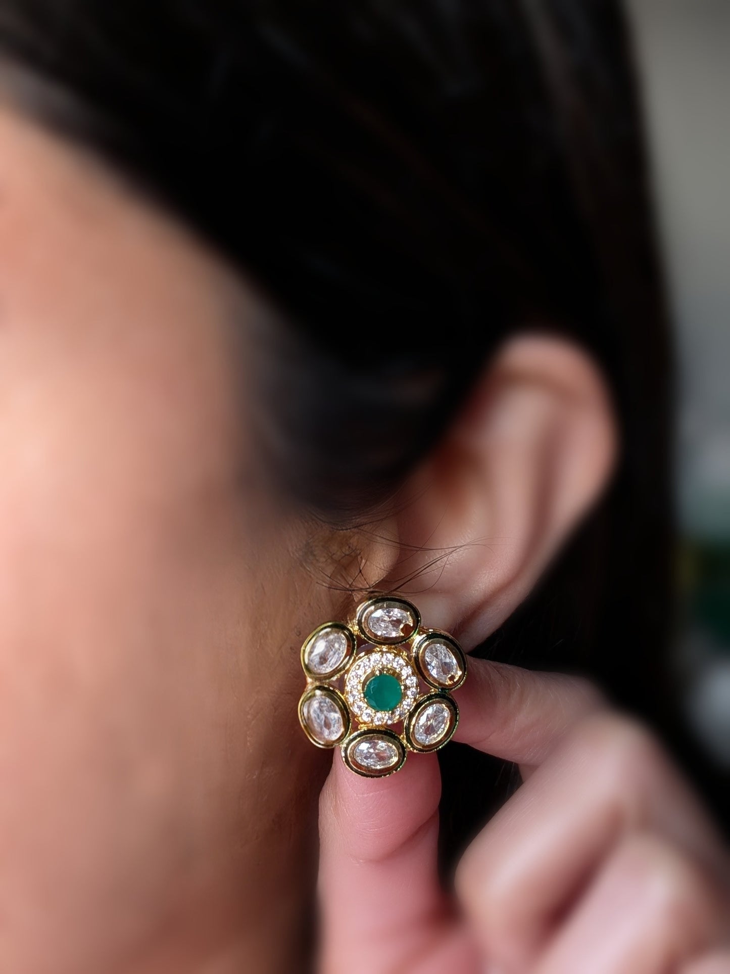 Kundan AD Studs