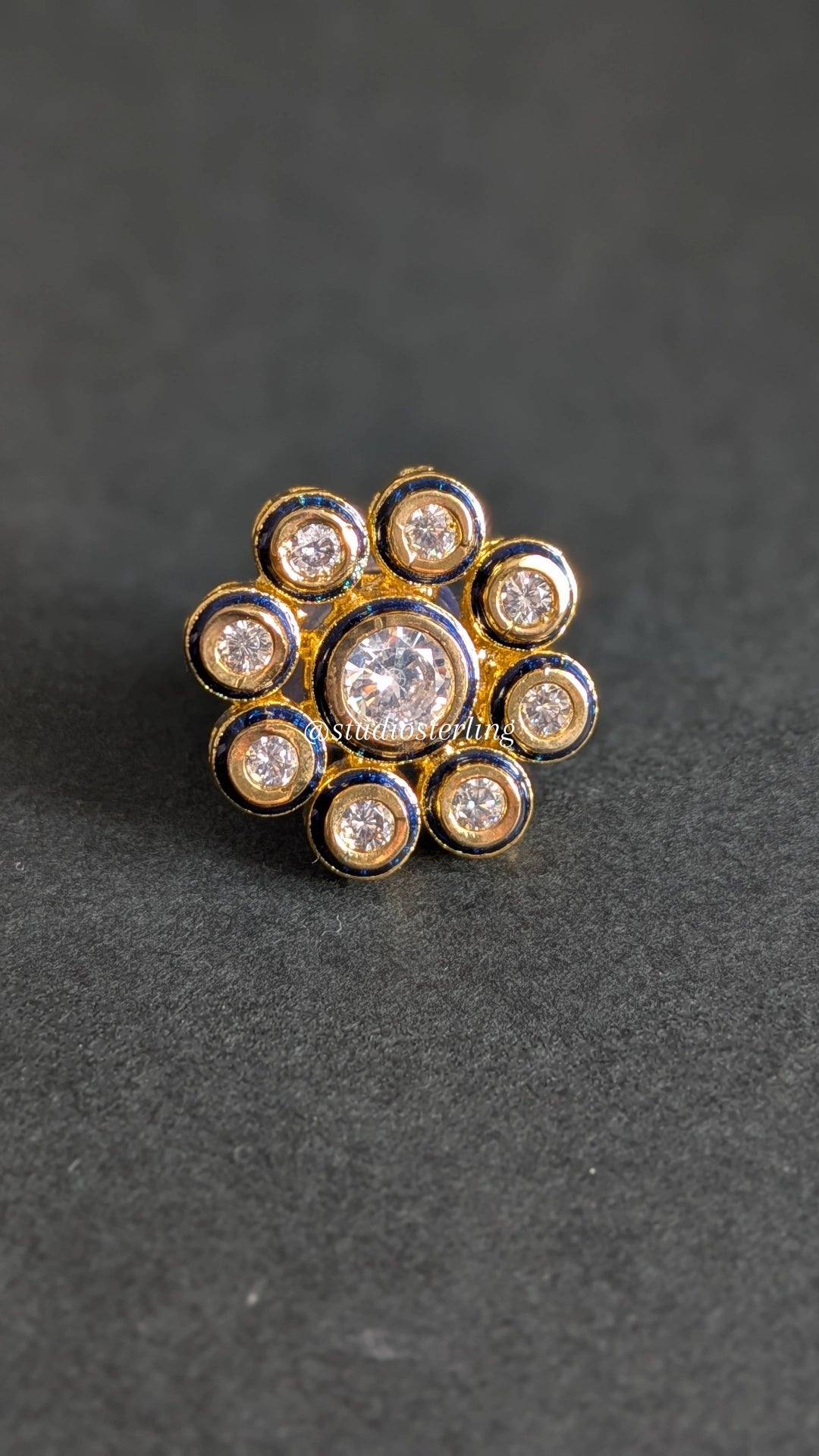 Kundan Studs