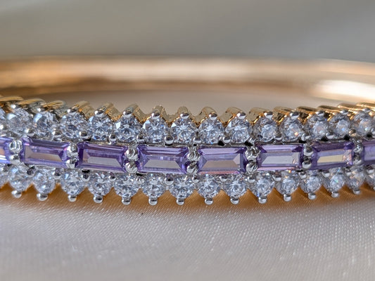 Light Purple Bracelet with AD