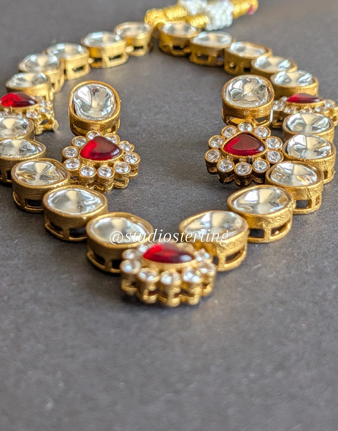 Premium Polki Necklace Set